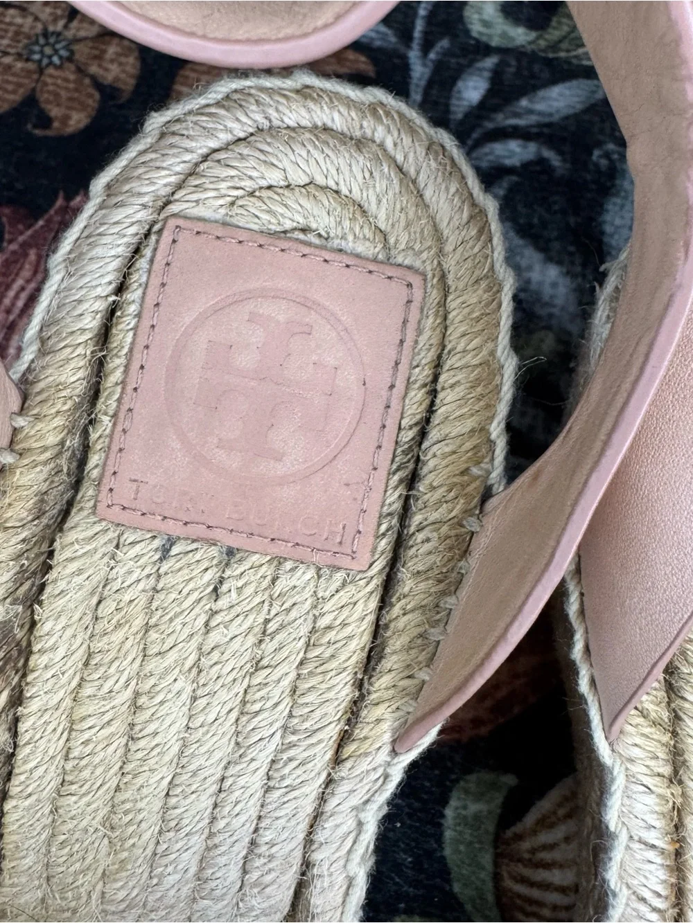 TORY BURCH | Bima Espadrille Wedge Sandals Size 9